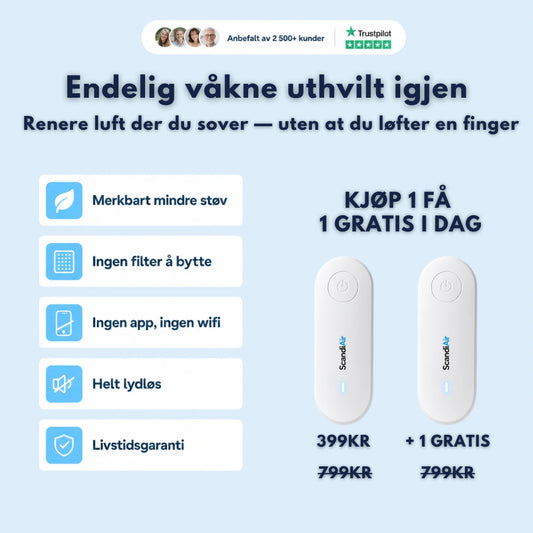 ScandiAir - Giv familien renere luft og et sundere hjem